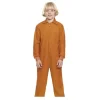 Mono Worker Naranja Infantil