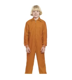 Mono Worker Naranja Infantil