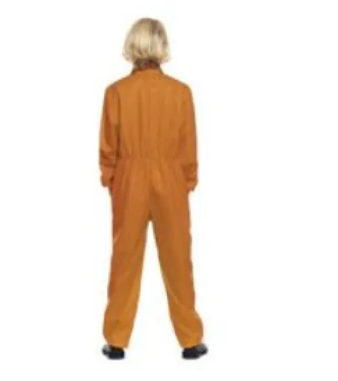 Mono Worker Naranja Infantil