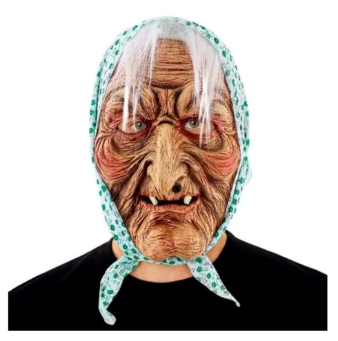 Máscara Látex Bruja Vieja