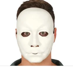 Máscara PVC Hombre Blanco