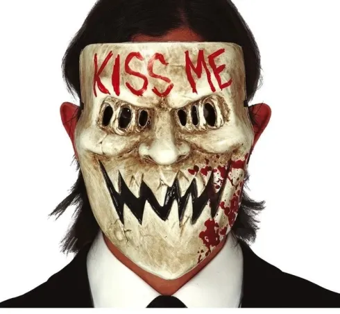 Máscara PVC «Kiss Me»