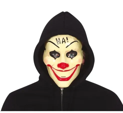 Máscara PVC Payaso «HA»