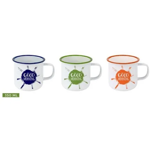 Mug Esmaltada C/Frases 350ML