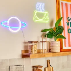 Neón LED Mural Café 27cm