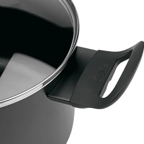 Olla Aluminio Alta con Tapa Luxe
