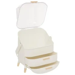 Organizador Alba Beige Burbuja