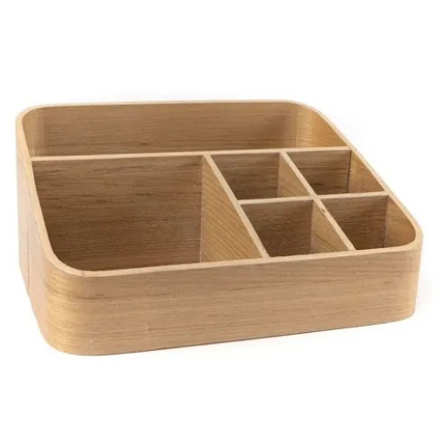 Organizador Bambú Para Maquillaje