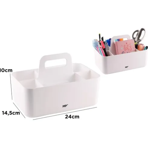 Organizador de Escritorio Blanco