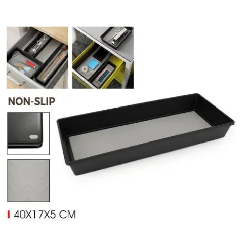 Organizador Rectangular Non-Slip 40x17cm