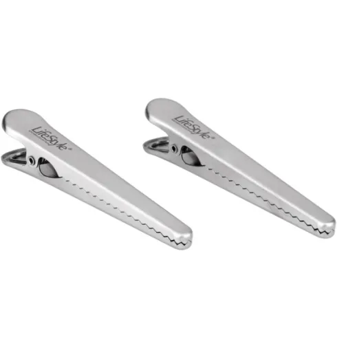 Pack 2 Pinzas Cierre Inox 11,5cm