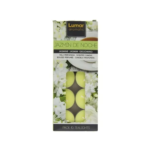 Pack 10 Tealights Perfumadas Jazmín