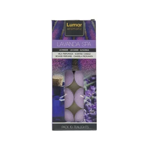 Pack 10 Tealights Perfumadas Lavanda