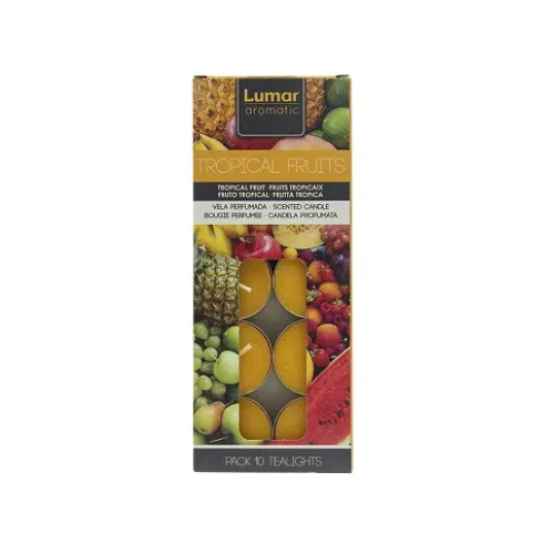 Pack 10 Tealights Perfumadas Tropical