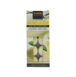 Pack 10 Tealights Perfumadas Vainilla