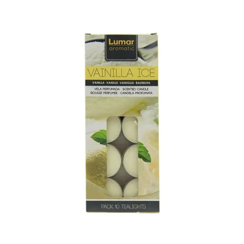 Pack 10 Tealights Perfumadas Vainilla