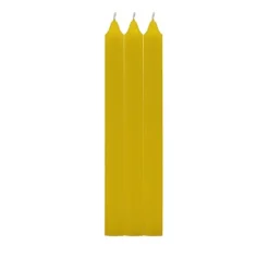Pack 3 Velas Cirio Amarillo