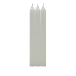 Pack 3 Velas Cirio Blanco