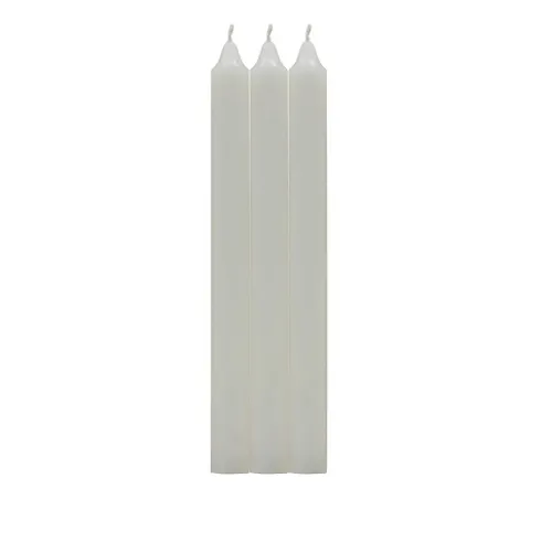 Pack 3 Velas Cirio Blanco