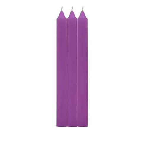 Pack 3 Velas Cirio Lila