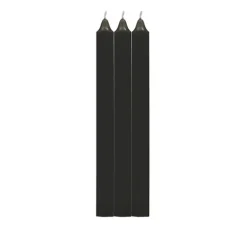 Pack 3 Velas Cirio Negro