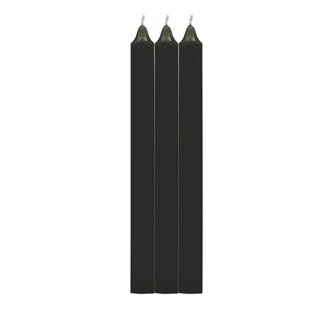 Pack 3 Velas Cirio Negro