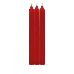 Pack 3 Velas Cirio Rojo