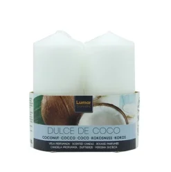 Pack 2 Velas Tacos Perfumada Coco