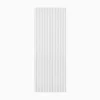 Pajita Plástico PP Reutilizable Transparente 20cm 20uds
