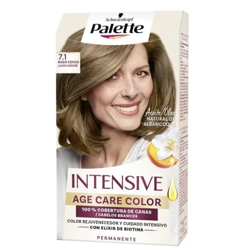 Palette Intensive Age Care Tinte 7.1 Rubio Ceniza