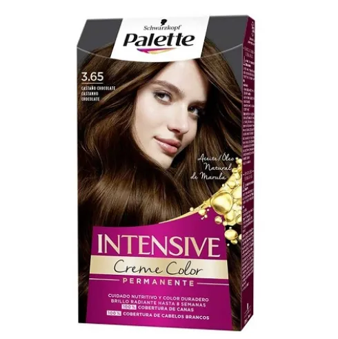 Palette Intensive Tinte 3.65 Castaño Chocolate