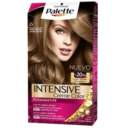 Palette Intensive Tinte 6 Rubio Oscuro