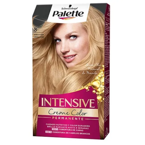 Palette Intensive Tinte 8 Rubio Claro