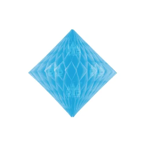 Panal Papel Rombo Azul/Rosa
