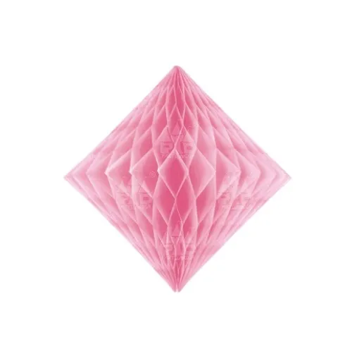 Panal Papel Rombo Azul/Rosa