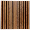 Panel Mural Colva MDF Efecto Madera Oscura 60x60cm