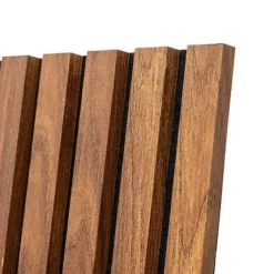 Panel Mural Colva MDF Efecto Madera Oscura 60x60cm