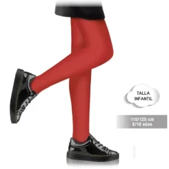 Panty Infantil 40Den Rojo