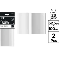 Papel Celofán 62,5X100CM Transparente