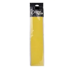 Papel Crespón 50X200CM Amarillo Oscuro