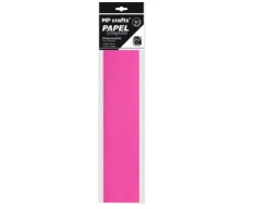 Papel Crespón 50X200CM Fluorescente Fucsia