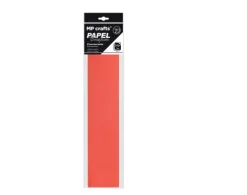 Papel Crespón 50X200CM Fluorescente Coral