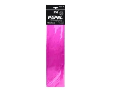 Papel Crespón 50X100CM Metalizado Rosa