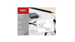 Papel de Dibujo Con Recuadro A4+ 5H 160G