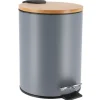 Papelera Pedal 3L – Gris