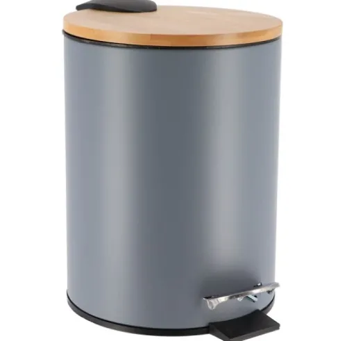 Papelera Pedal 3L – Gris