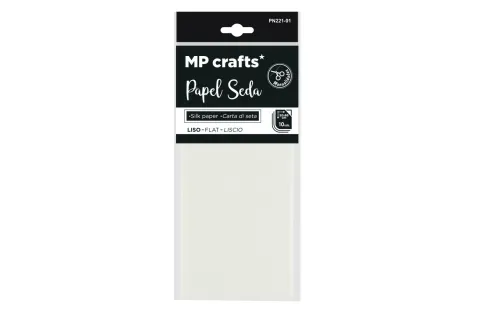 Papel Seda 50X66CM 10U Blanco