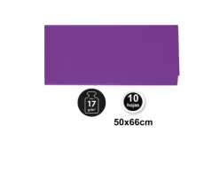Papel Seda 50X66CM 10U Morado