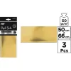 Papel Seda 50X66CM 3U Oro