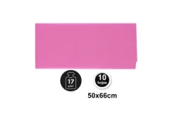 Papel Seda 50X66CM 10U Rosa
